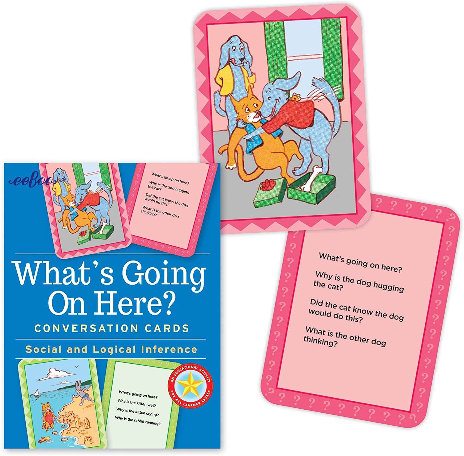 Whats Going On Here Conversation Cards by eeBoo 1