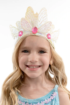 White Butterfly Soft Crown by Little Adventures 1