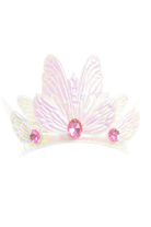 White Butterfly Soft Crown by Little Adventures