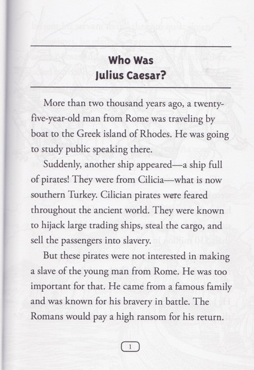 Who Was Julius Caesar by Penguin Random House 2