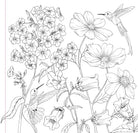 Wildflowers Adult Coloring Book by Peter Pauper Press