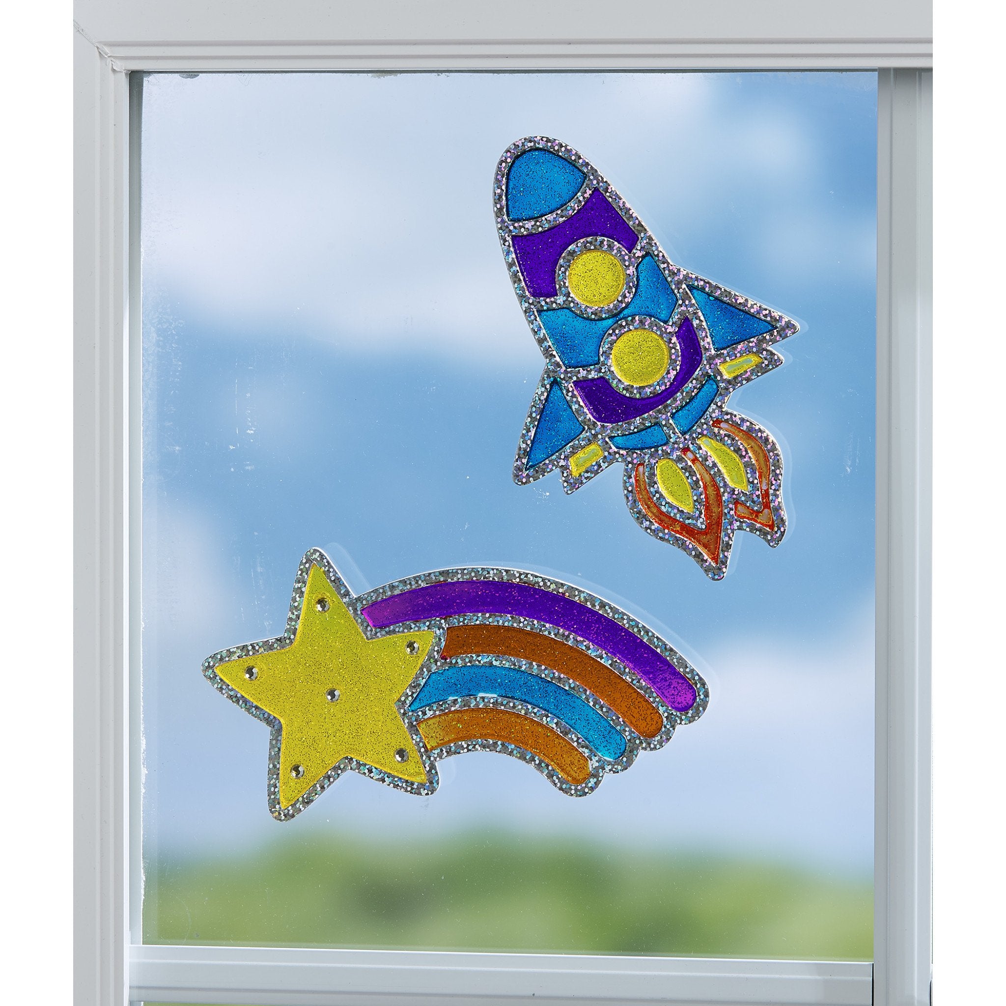 Window Art Outer Space by Creativity for Kids 2