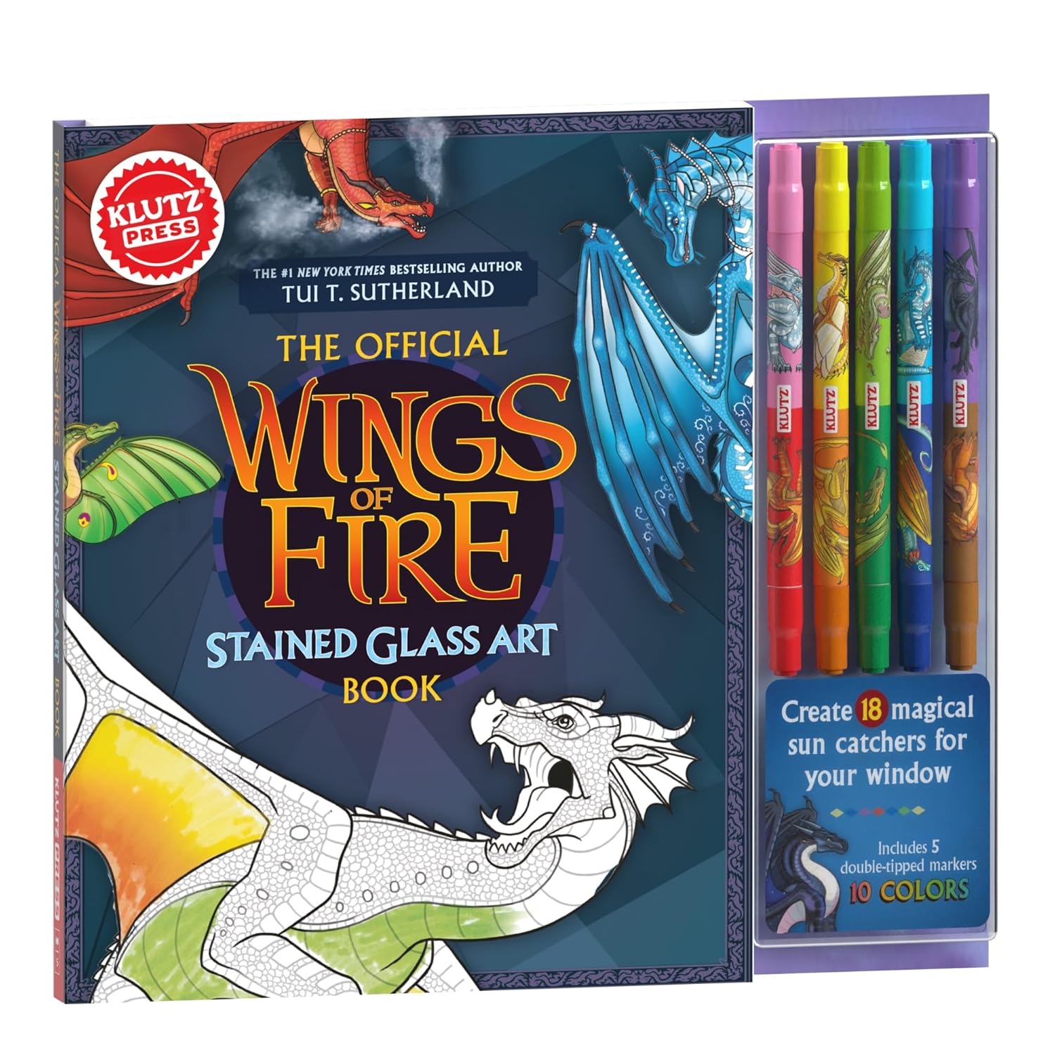 Wings of Fire Stained Glass Art-by-Klutz