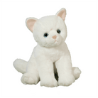 Winnie White Cat Softie by Douglas