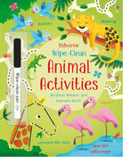 Wipe-Clean Animal Activities-by-Usborne