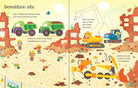 Wipe Clean Construction Site Activities by Usborne 3
