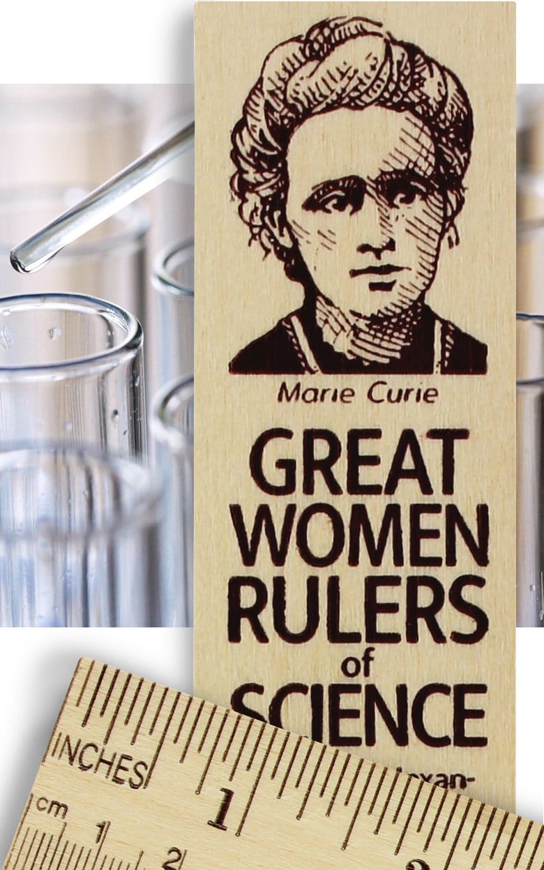 Women in Science Ruler by Rich Frog