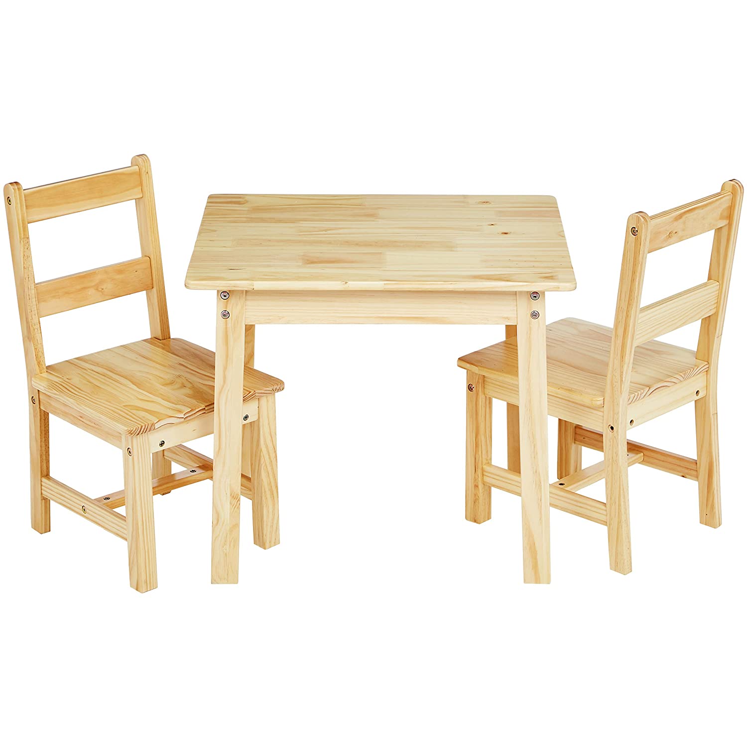 Wood Table and Chairs Set by Melissa Doug 1
