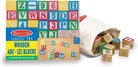 Wooden ABC 123 Blocks 50 Piece Set by Melissa Doug