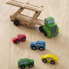 Wooden Car Carrier by Melissa Doug 1