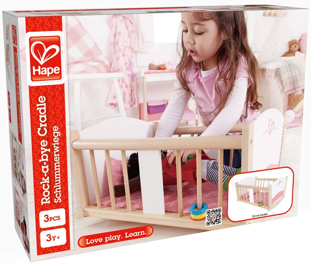Wooden Cradle by Hape 4