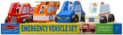 Wooden Emergency Vehicle Set by Melissa Doug 4