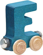 Wooden F Train Letter by Maple Landmark