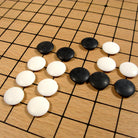 Wooden GO Game – Best Beginner Set – 12 Inch Board by WE Games 2
