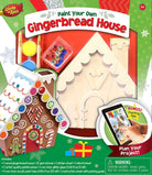 Wooden Gingerbread House Painting Kit by Works of Ahhh