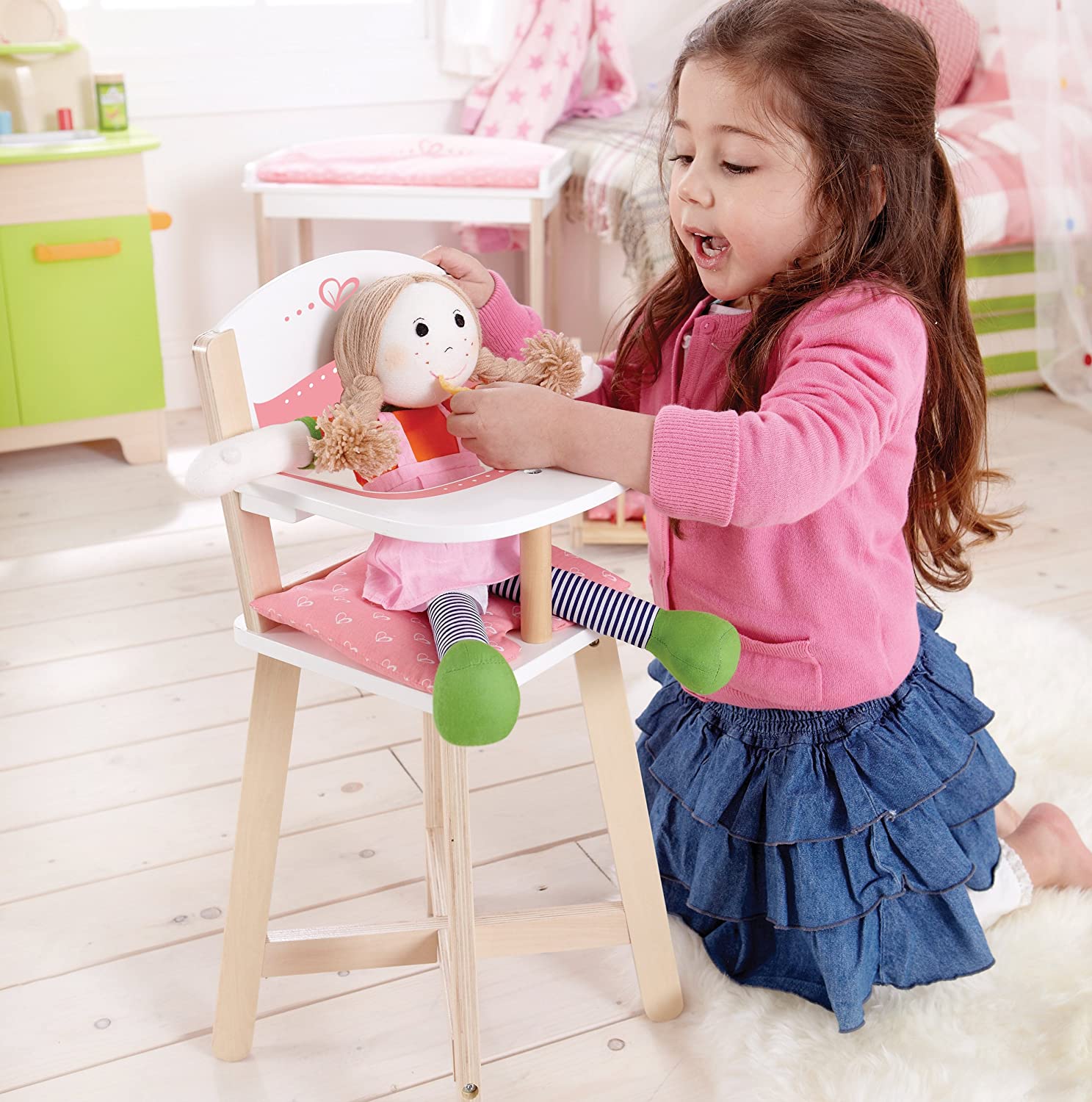 Wooden Highchair by Hape 4