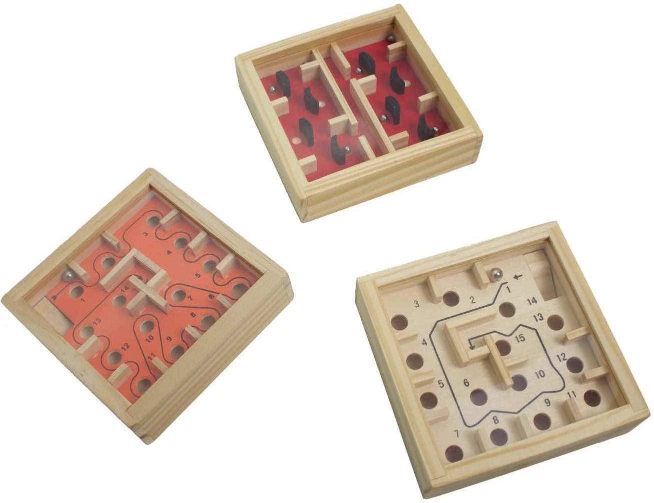 Wooden Labyrinth Puzzles by Streamline