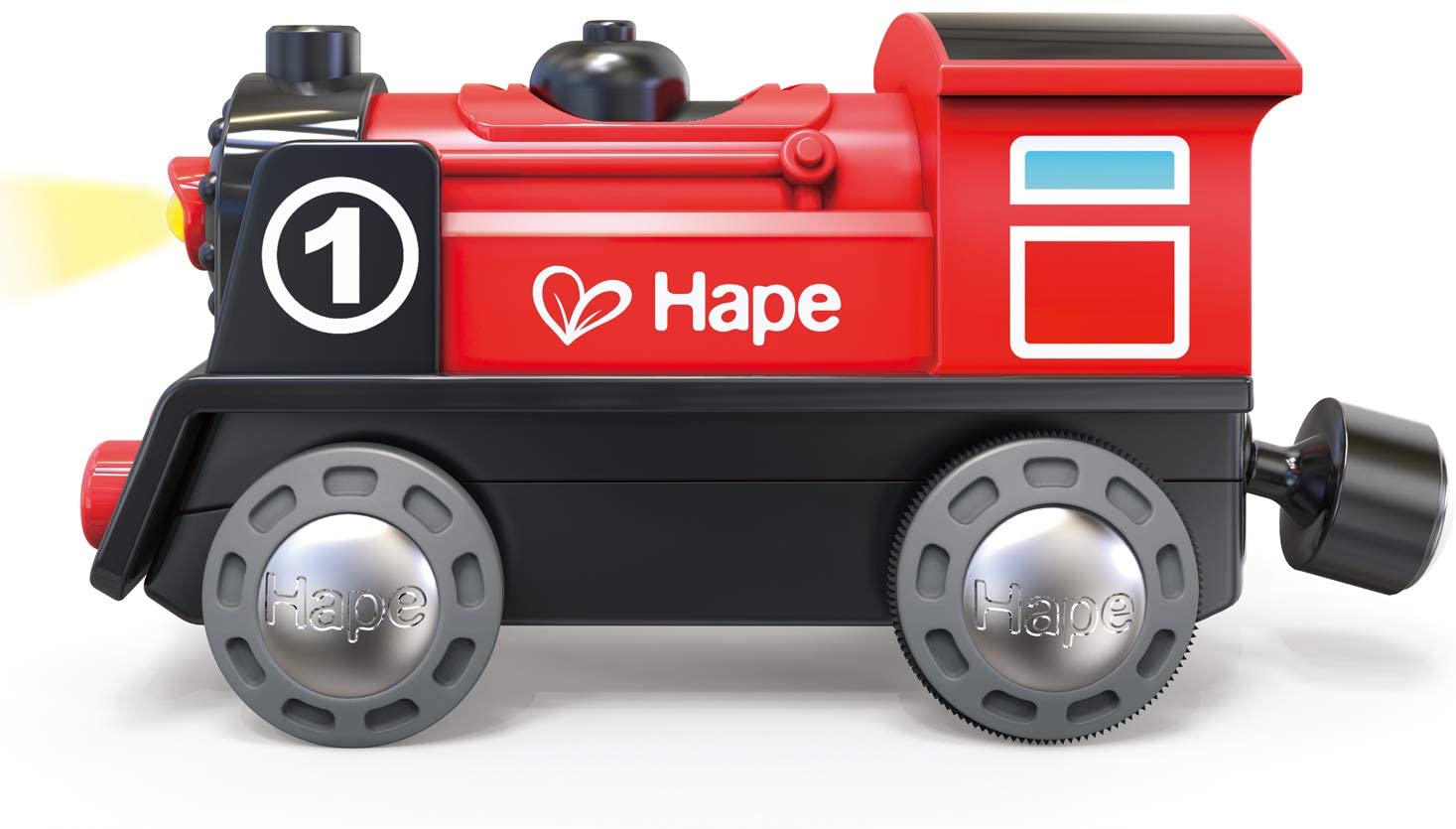 Wooden Railway Battery Powered Engine 1 by Hape 2