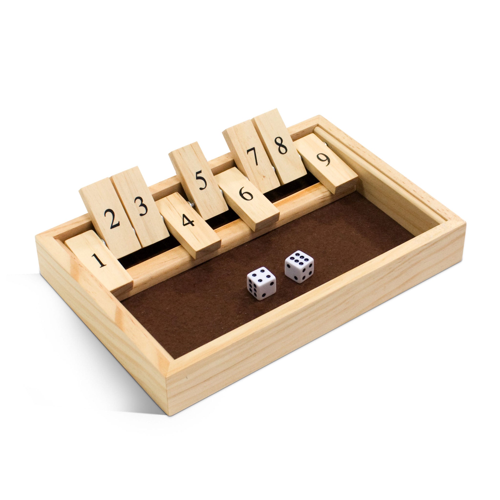 Wooden Shut The Box by WE Games 1