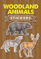 Woodland Animals Stickers-by-Dover Publications