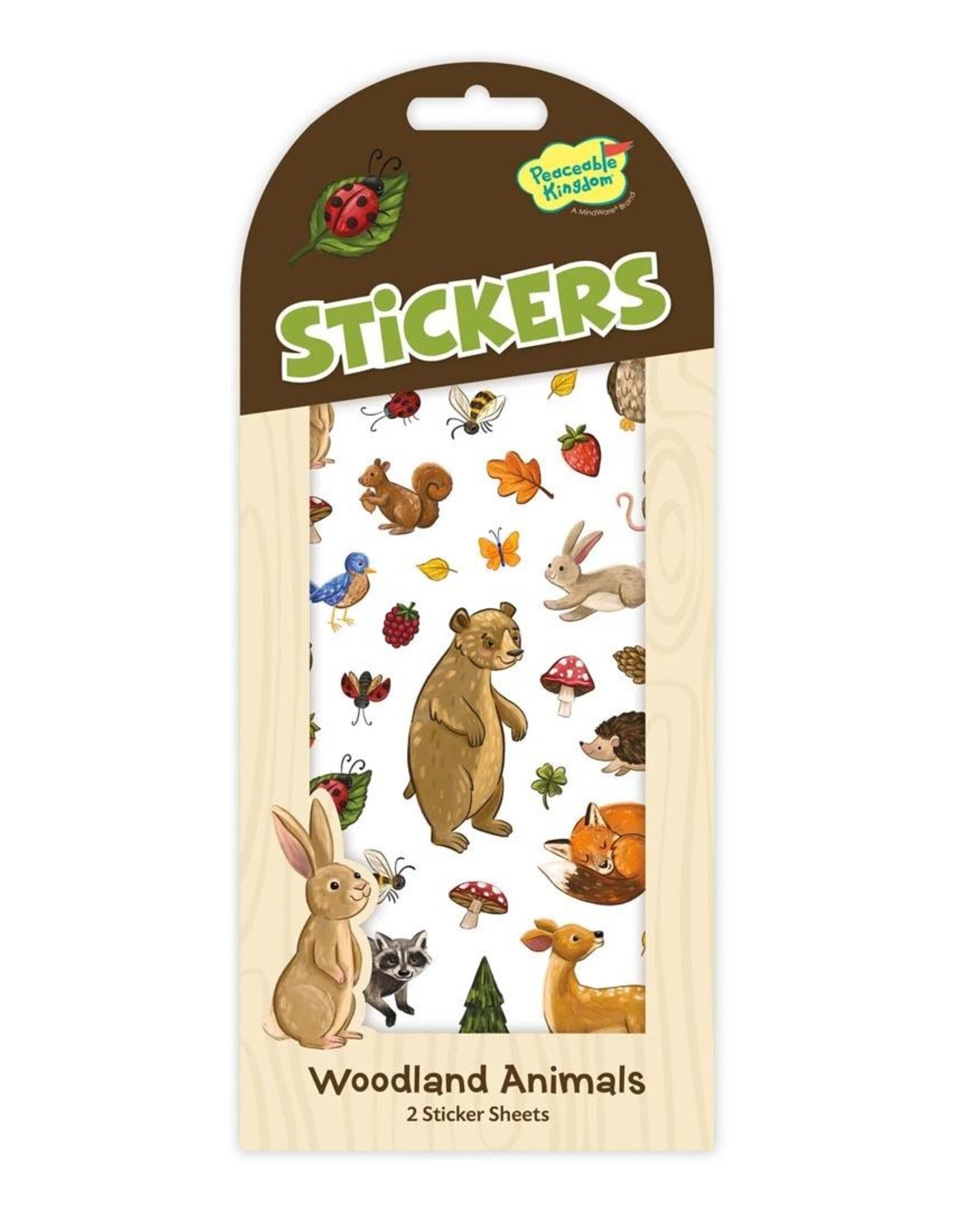 Woodland Animals Stickers-by-Peaceable Kingdom