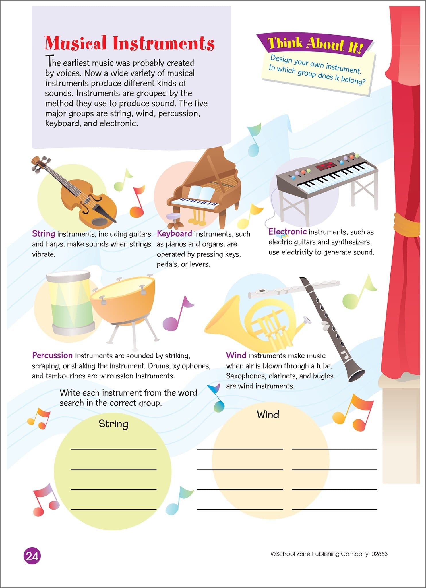 Word Searches Activity Workbook by School Zone 3