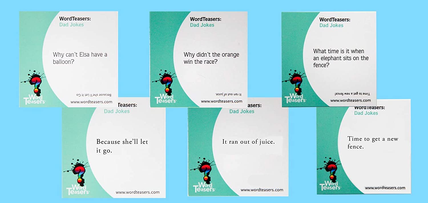 Word Teasers Dad Jokes by ELM 7