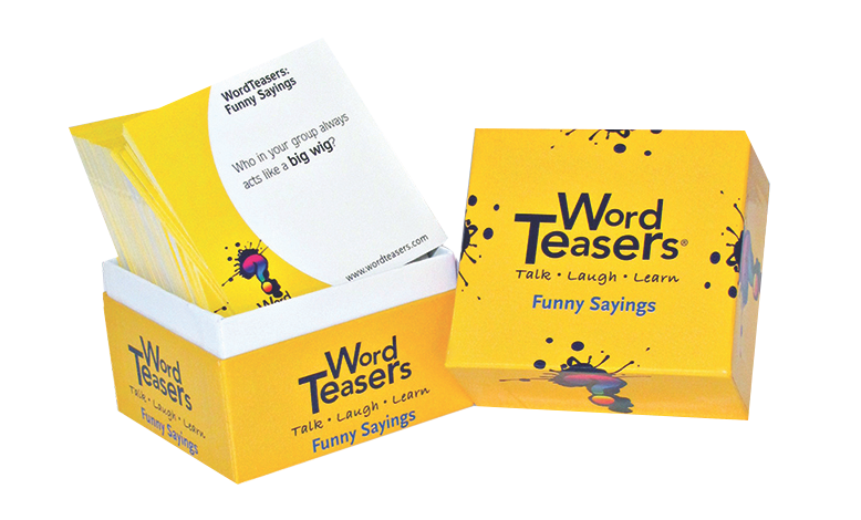 Word Teasers Funny Sayings by ELM