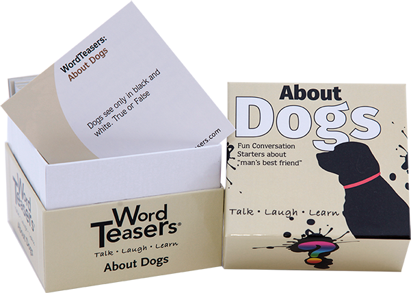 WordTeasers: About Dogs-by-Word Teasers