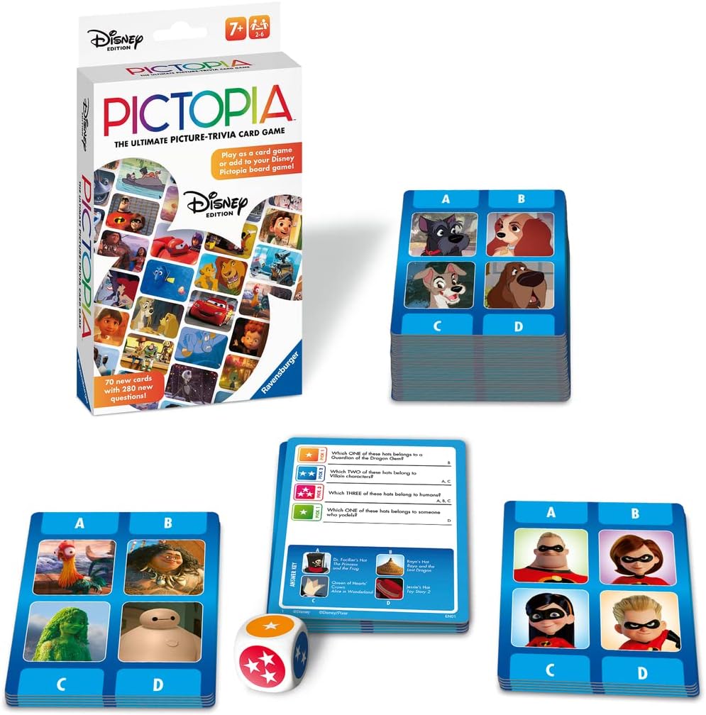 World of Disney Pictopia Card Game-by-Ravensburger