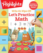 Write-On Wipe-Off Let's Practice Math-by-Highlights