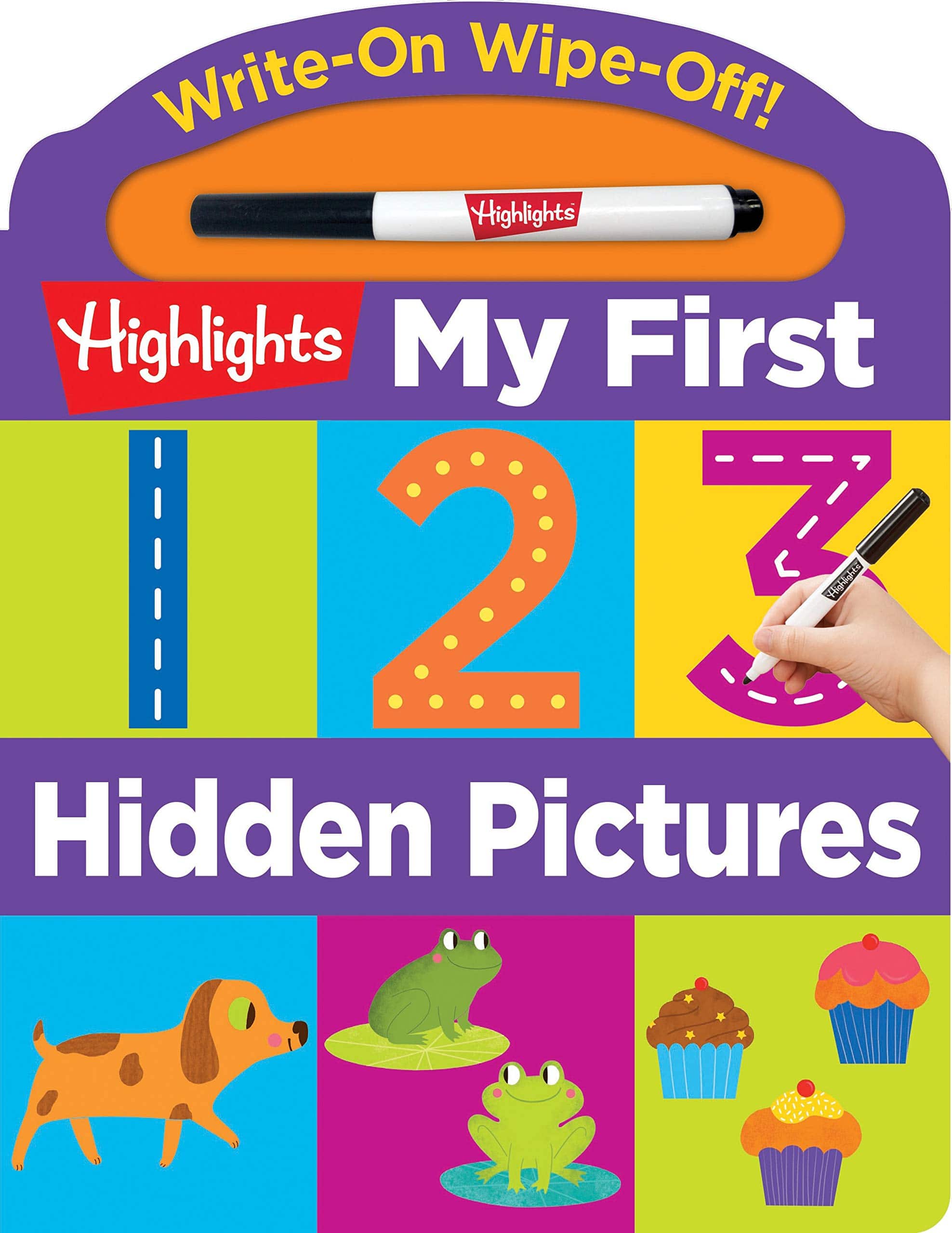 Write On Wipe Off My First 123 Hidden Pictures by Highlights