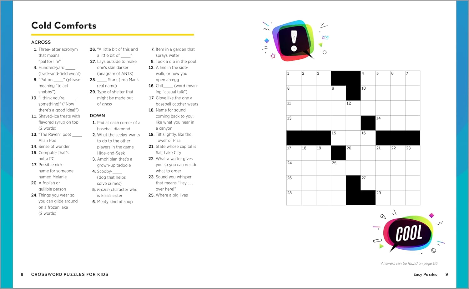 Crossword Puzzles for Kids by Sourcebooks