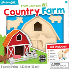 Country Farm Wood Wood Craft & Paint Kit by Works of Ahhh!