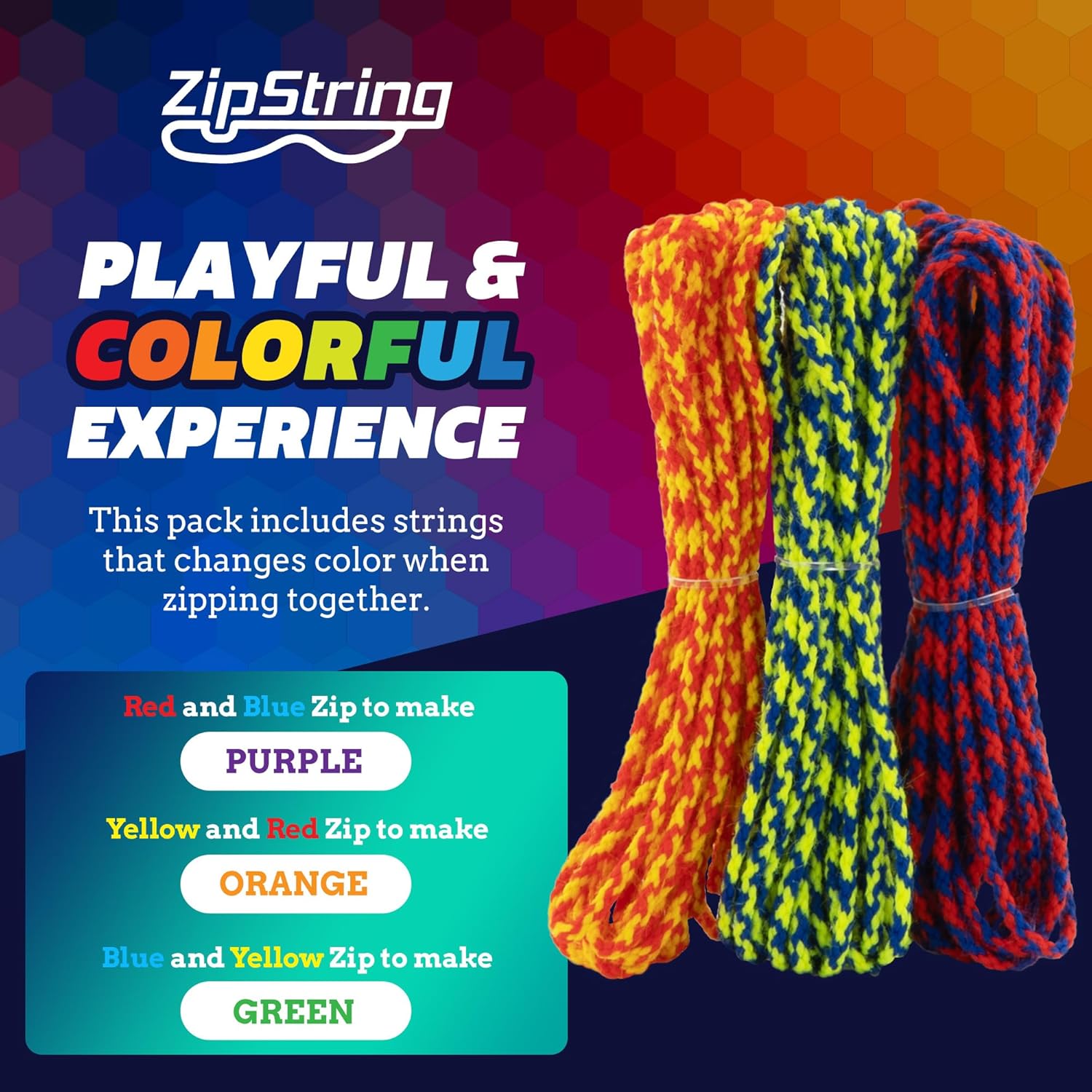 Chameleon String Pack Zip String – A2Z Science & Toys