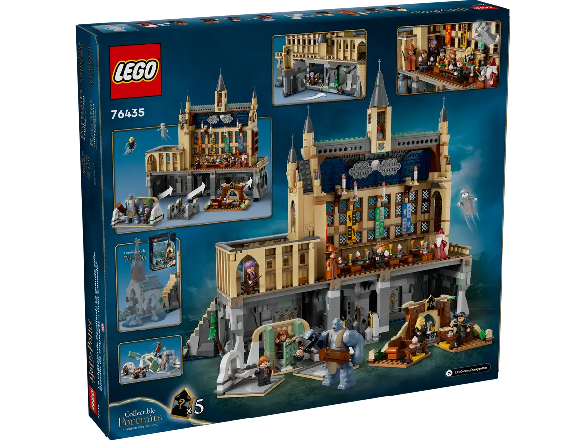 Harry Potter Hogwarts Castle: The Great Hall by Lego
