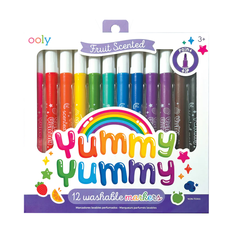 Yummy Yummy Scented Markers-by-Ooly