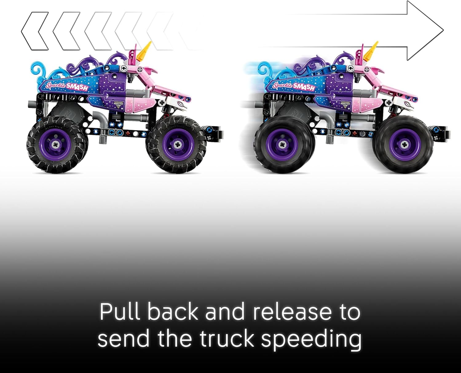 Technic Monster Jam Sparkle Smash  by Lego