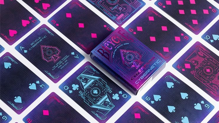 Bicycle Cyberpunk Cybernetic Playing Cards by Bicycle