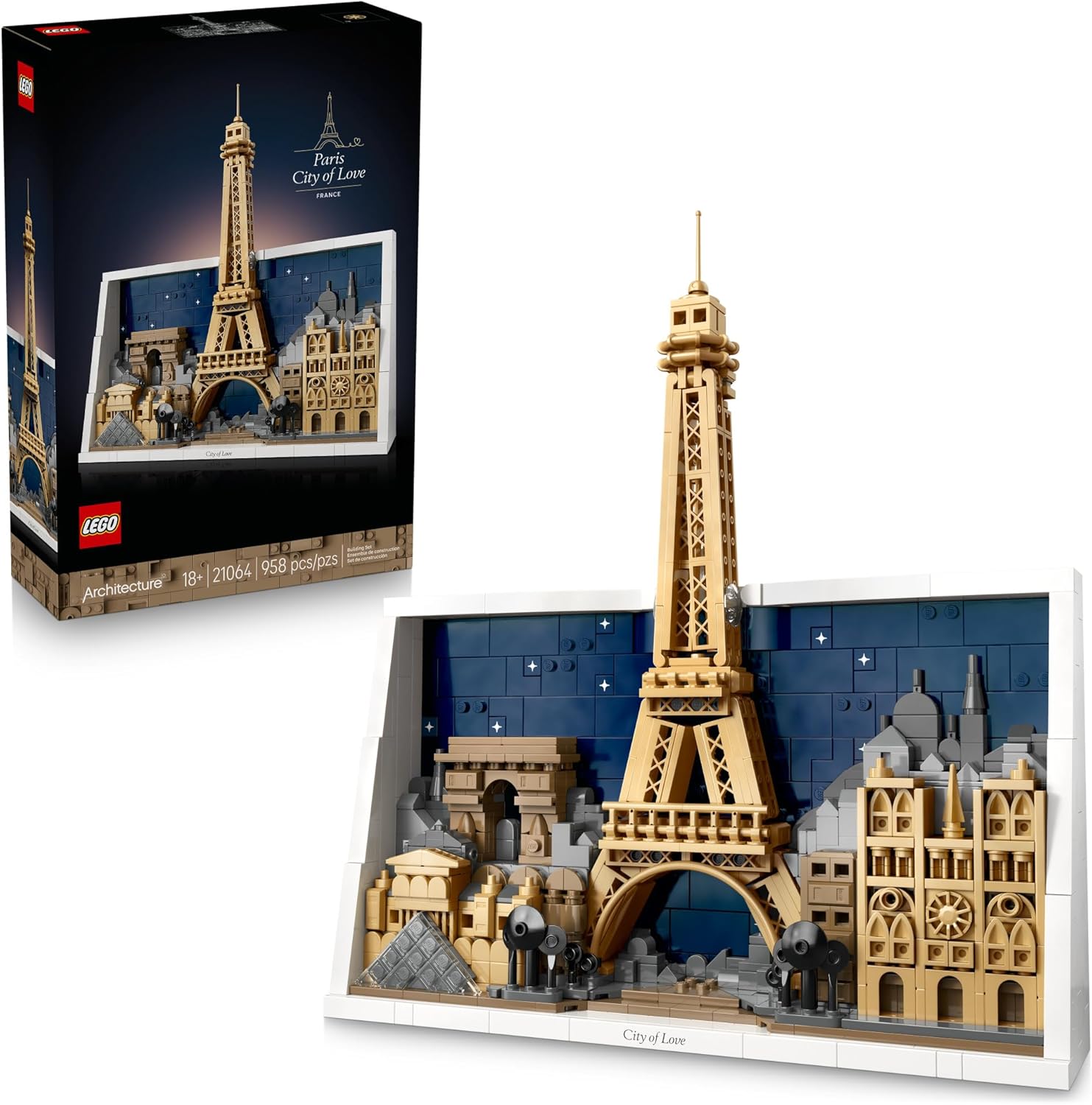 Architecture Paris – City of Love by Lego