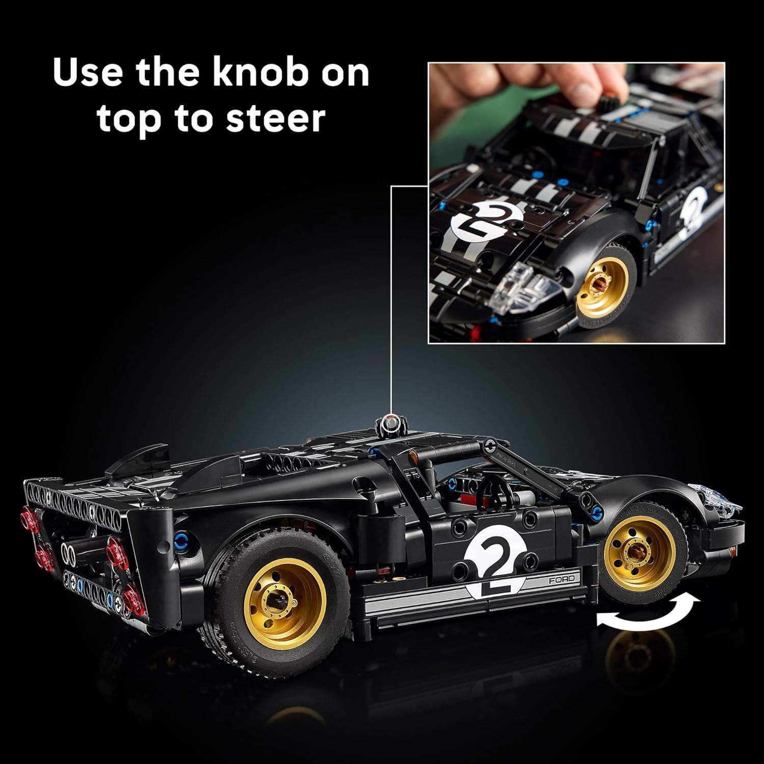 Technic, 1966 Ford GT40 MKII by Lego