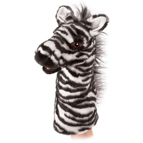 Zebra Stage Puppet by Folkmanis
