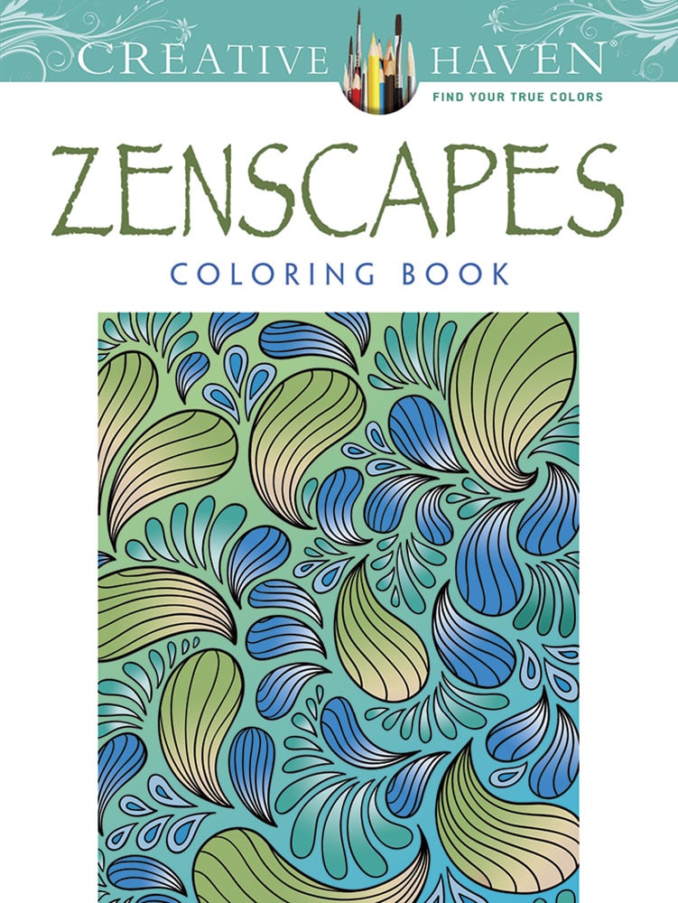 Zenscapes Coloring Book by Dover Publications