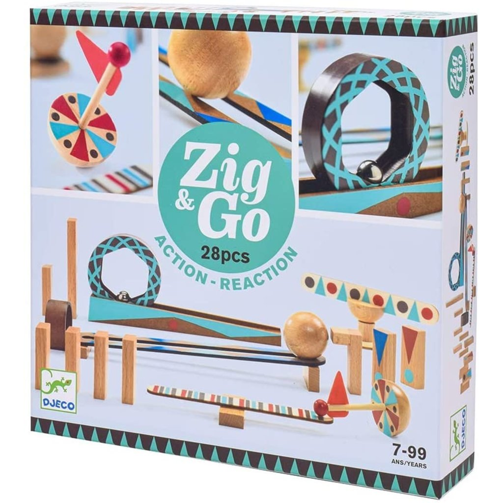 Zig Go 28pc Set by Djeco 2