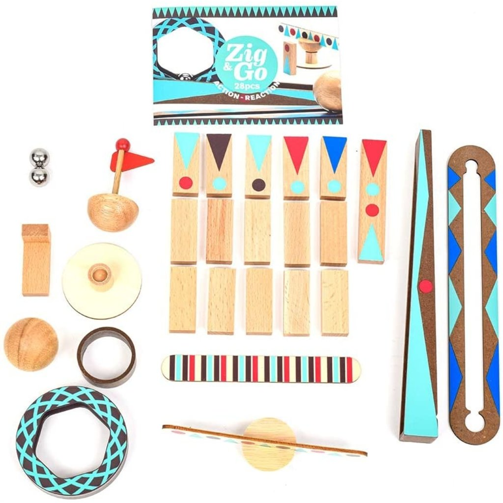 Zig Go 28pc Set by Djeco 4