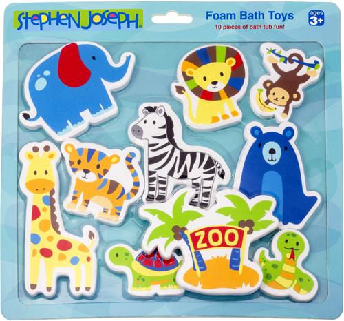 Zoo Foam Bath Toys by Stephen Joseph