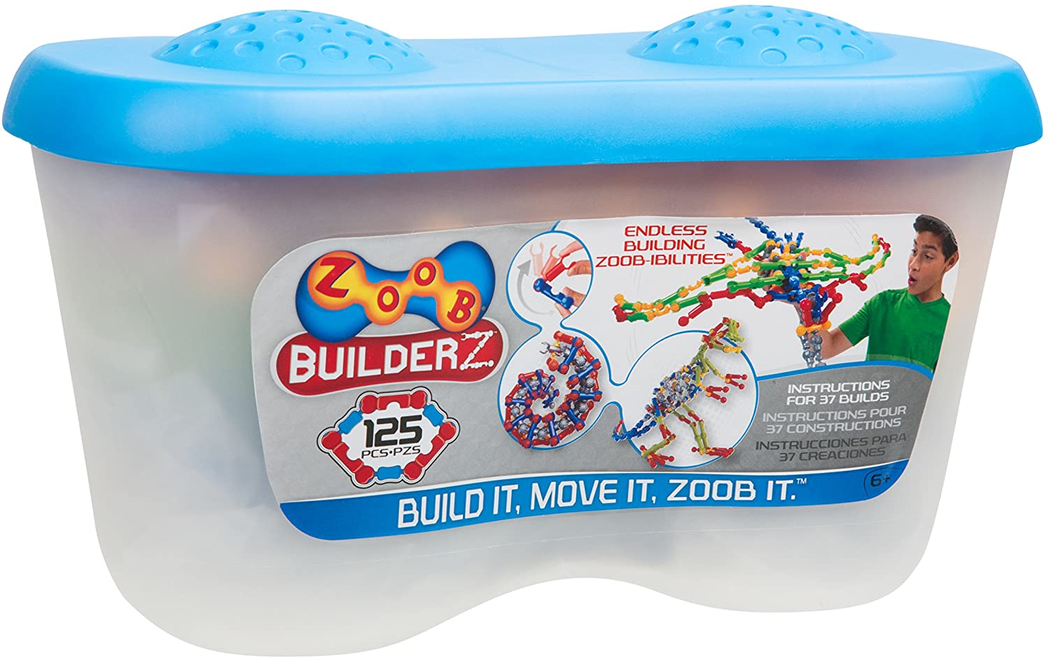 Zoob Builderz 125 Pc Set – A2Z Science & Toys