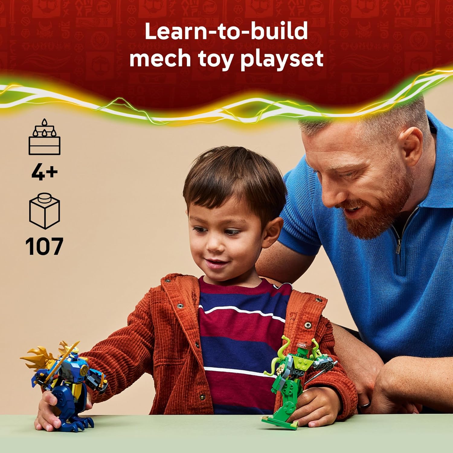 Ninjago Jay's Dragon Mech Fight by Lego