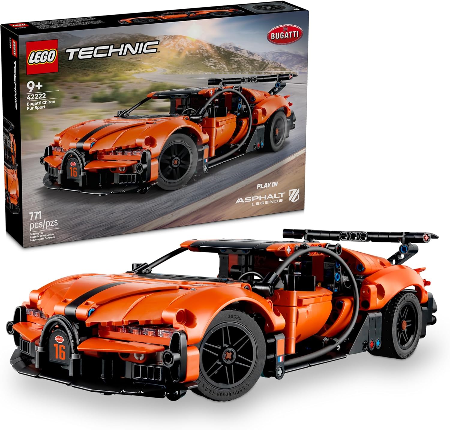 Technic Bugatti Chiron Pur Sport by Lego