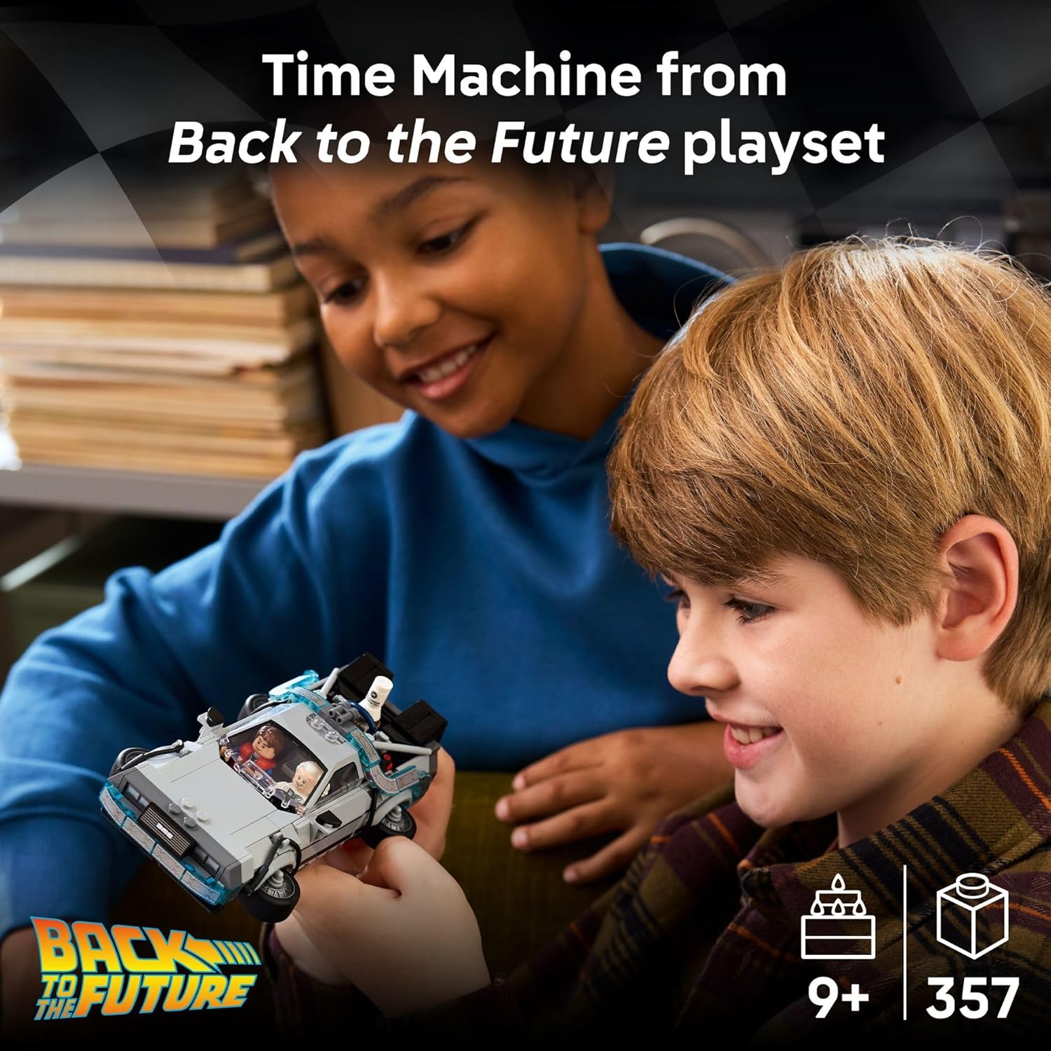 Speed Champions Time Machine from Back to The Future – A2Z Science